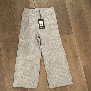 Who What Wear Gray Wide Leg Pants